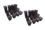 Hermia Set de 24 Cajas de Almacenaje Antracita